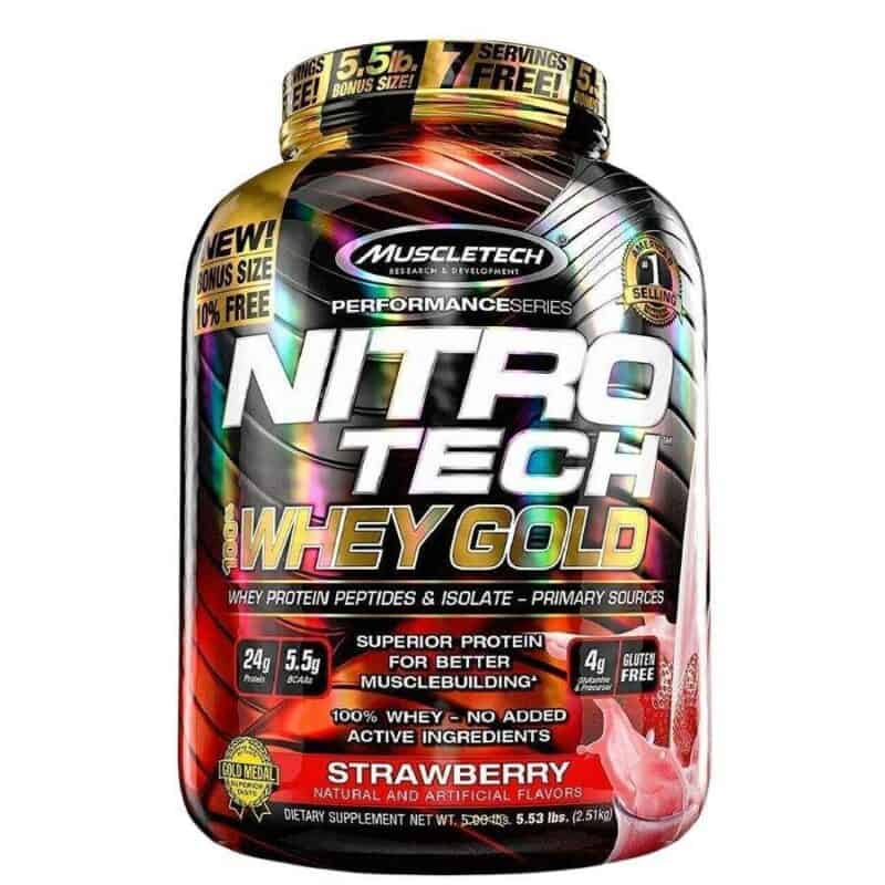 MuscleTech Nitro Tech Whey Gold Protein