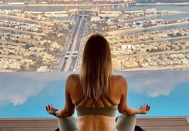 Aura Sky Pool Yoga & Wellness Classes
