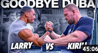 Larry wheels says goodbye to dubai